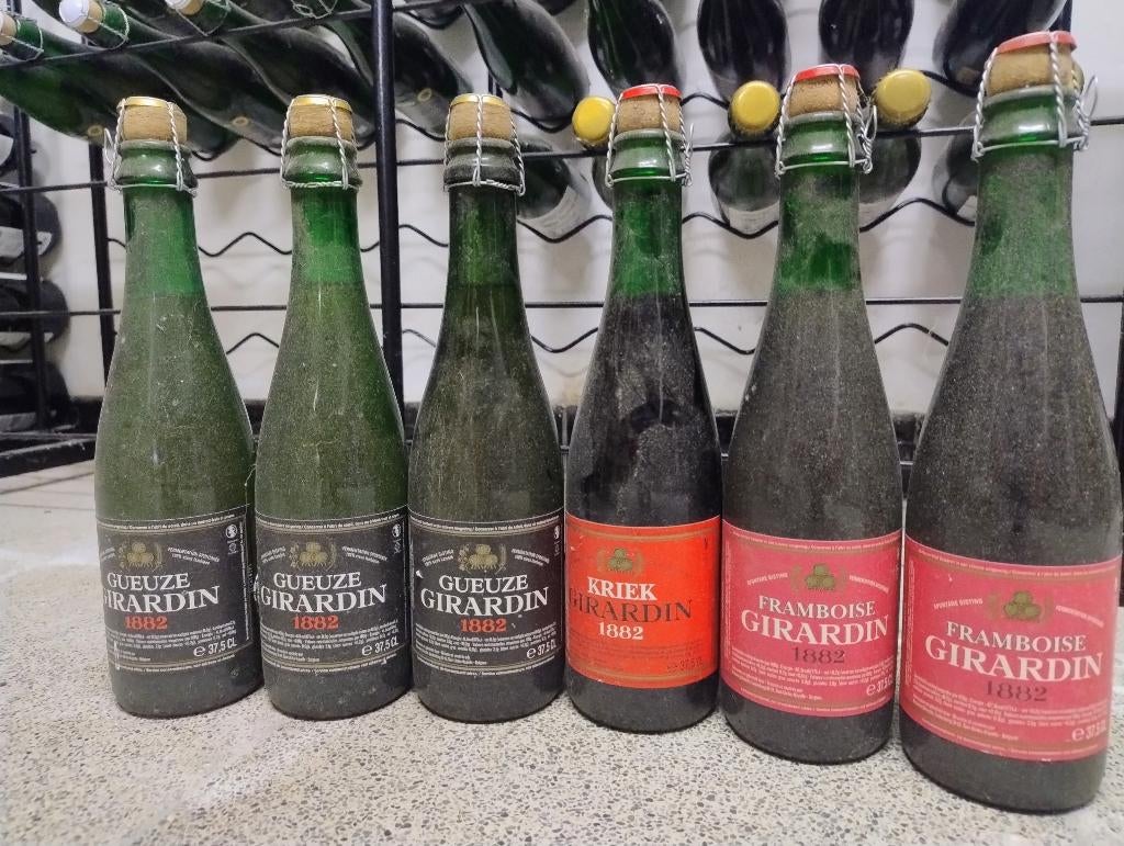 77 flessen Geuze, oude Geuze, kriek, Verzamelen, Ophalen, Nieuw, Flesje(s), Overige merken