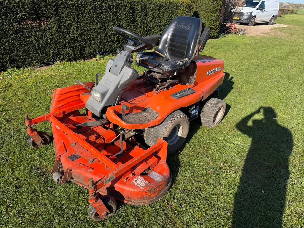 Kubota F1900 diesel met frontdek, Jardin & Terrasse, Tondeuses autoportées, Comme neuf, Enlèvement