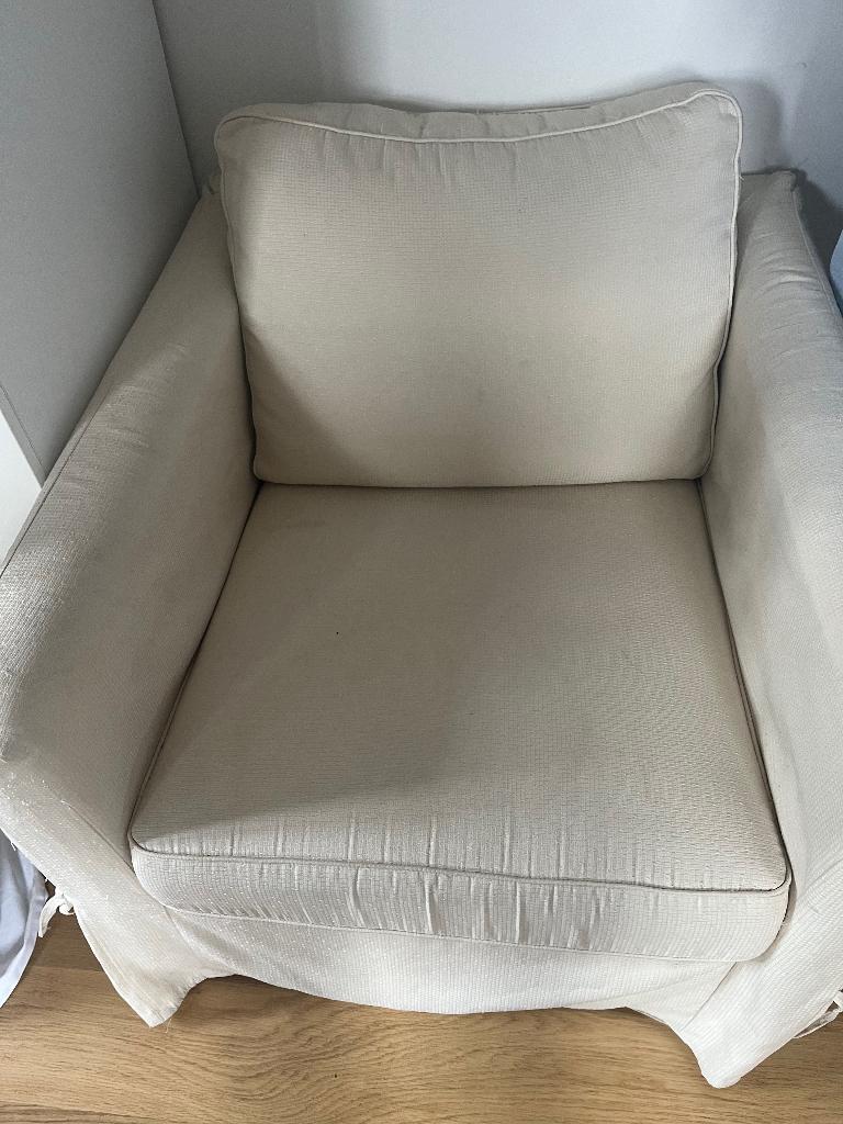 feauteuil, Ophalen, Gebruikt, Rustiek, 75 tot 100 cm