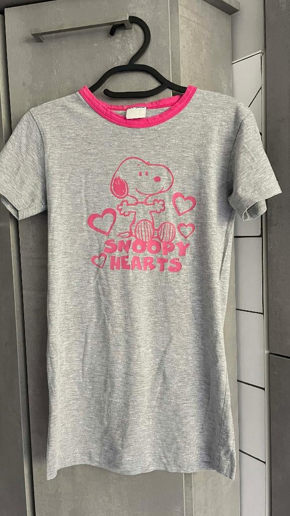 Grijze blousejurk met T-SHIRT 10/12 jaar, Kinderen en Baby's, Kinderkleding | Maat 140, Ophalen of Verzenden, Zo goed als nieuw