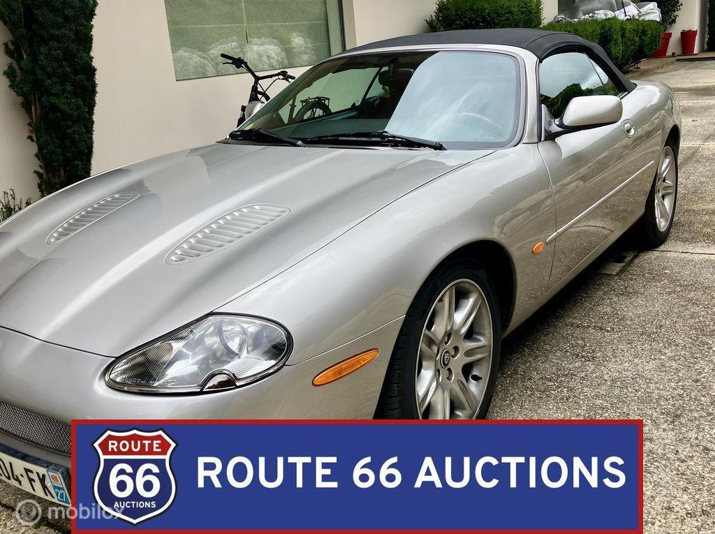 Jaguar XKR Cabriolet | 1999 | Route 66 Auctions, Zwart, Bedrijf, Handgeschakeld, Overige carrosserie