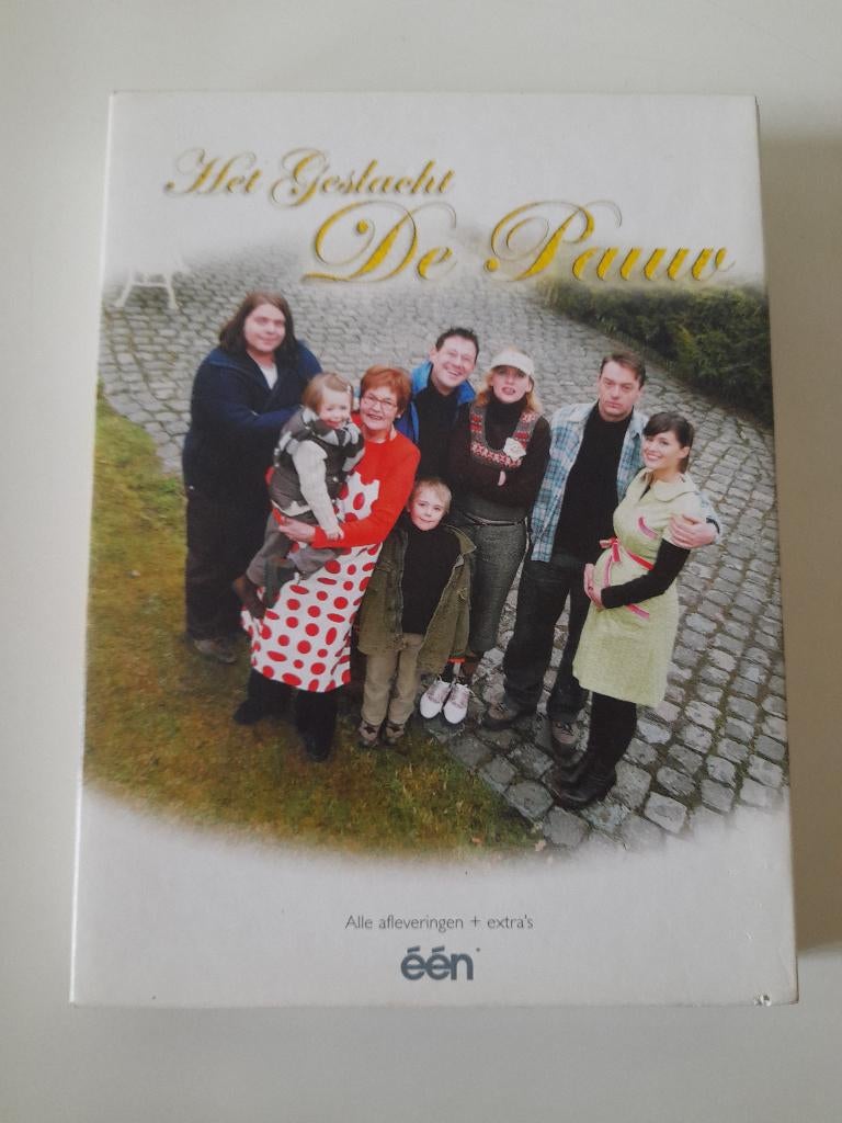 Dvd boxset - Het Geslacht De Pauw - Seizoen 1 + 2, Ophalen of Verzenden, Zo goed als nieuw, Komedie, Boxset