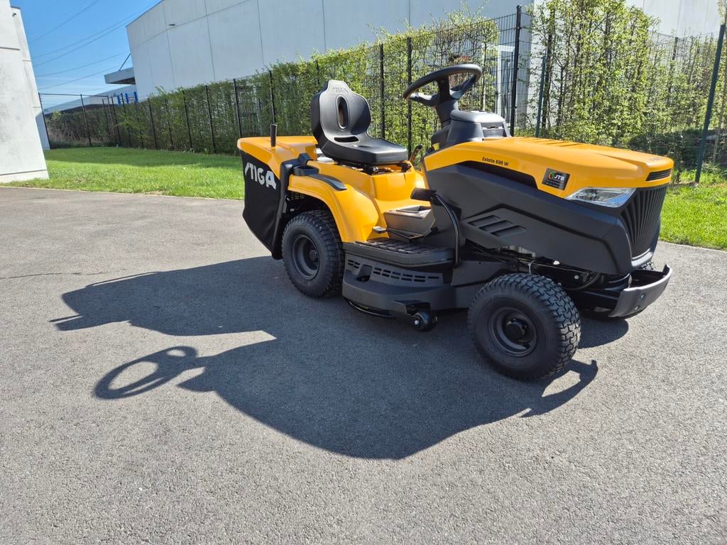 Stiga Estate 598W zitmaaier NIEUW met fabrieksgarantie, Tuin en Terras, Ophalen of Verzenden, Opvangbak