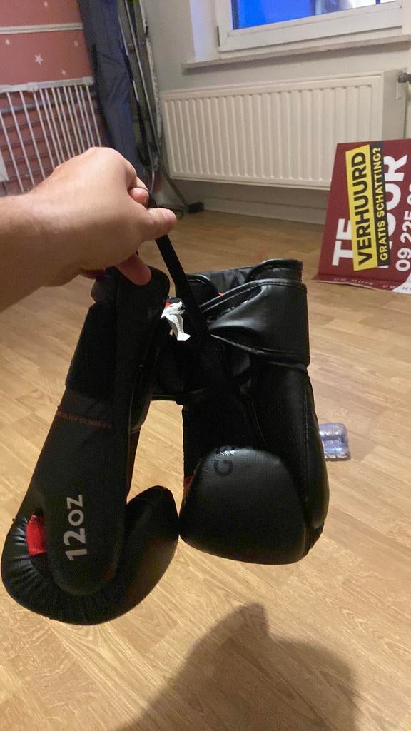 Boksen handschoenen, Sport en Fitness, Ophalen, Zo goed als nieuw