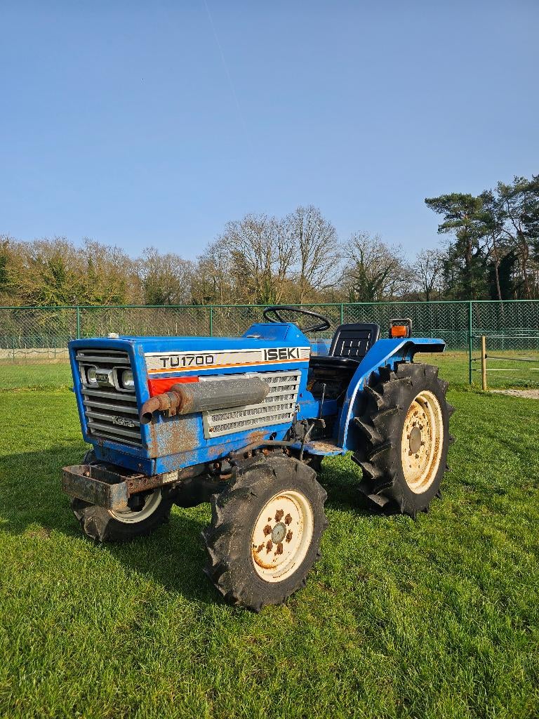 Iseki TU1700 4WD minitractor, Enlèvement, Utilisé