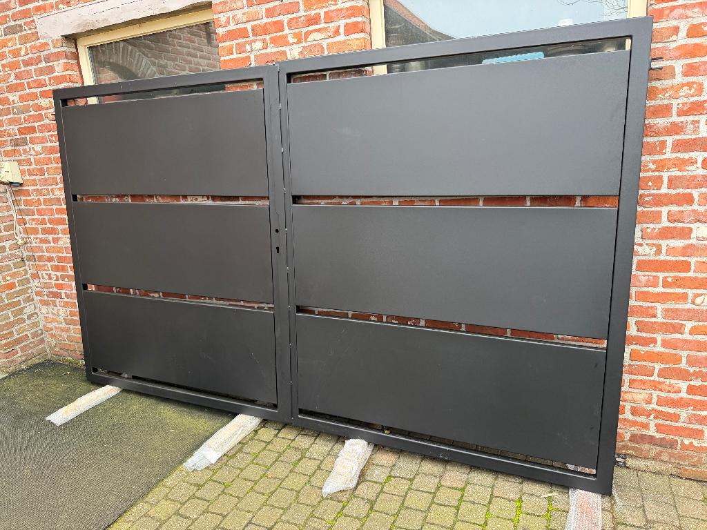 Metalen Poort, Tuin en Terras, Tuinhekken en Hekwerk, Ophalen, Nieuw, IJzer, Overige typen