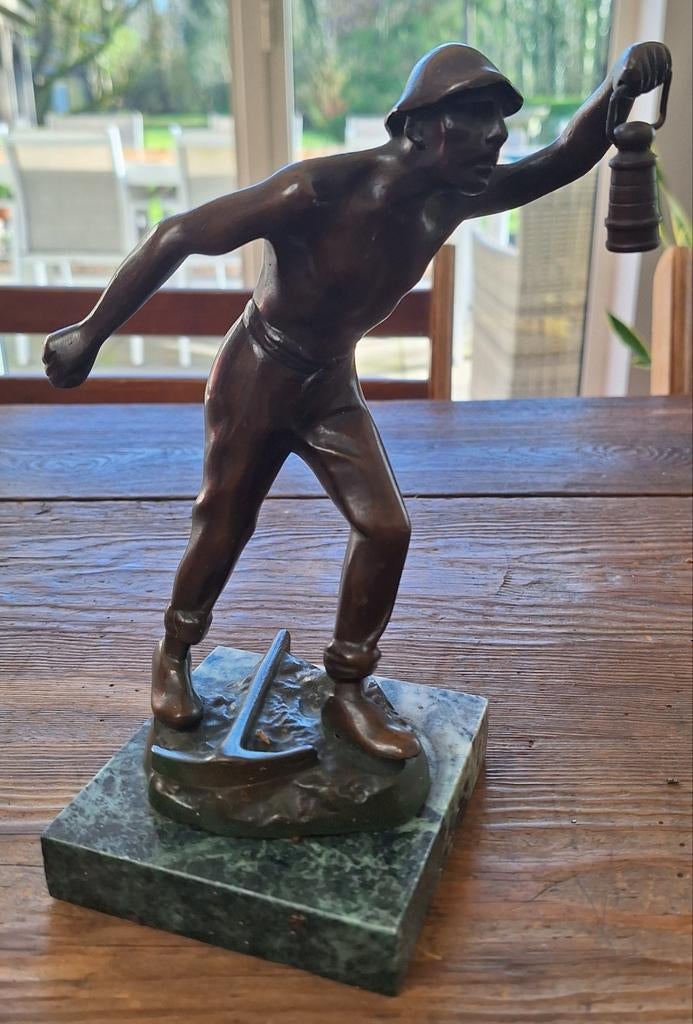Mineur de bronze mineur, Antiquités & Art, Enlèvement ou Envoi, Bronze