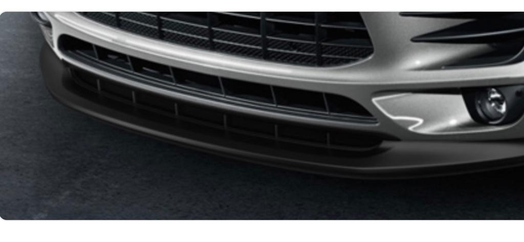 Spoiler lame de pare choc PIRSCHE MACAN, Enlèvement, Avant, Porsche