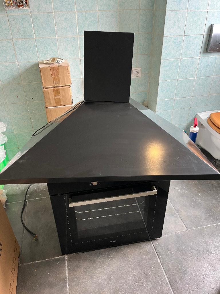 Oven en Dampkap Whirlpool, Elektronische apparatuur, Ovens, Ophalen, Oven