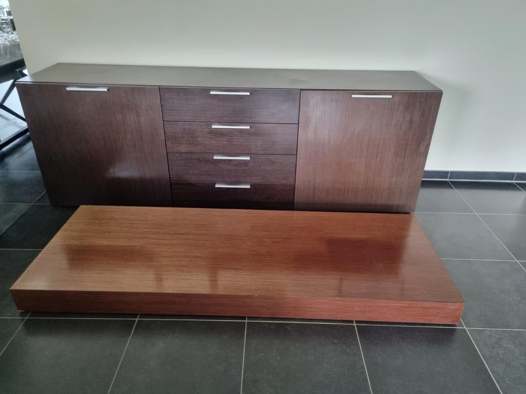 Mooie dressoir + Lowboard tvmeubel Hulsta, Enlèvement