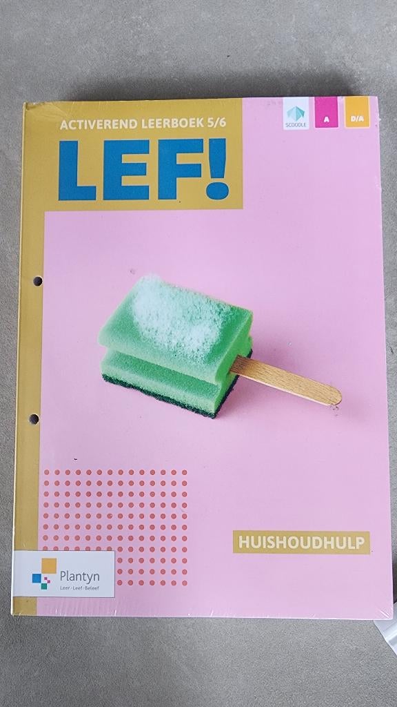 Activerend leerboek LEF Huishoudhulp Plantyn, Ophalen of Verzenden, Nieuw