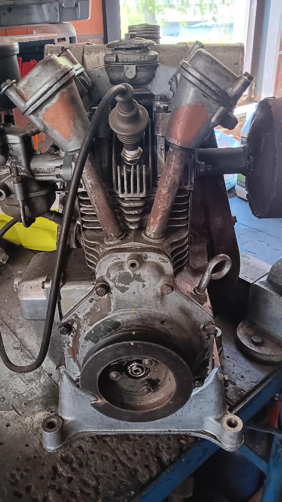 Bernard motor, Doe-het-zelf en Bouw, Motoren, Ophalen, Gebruikt, Benzinemotor