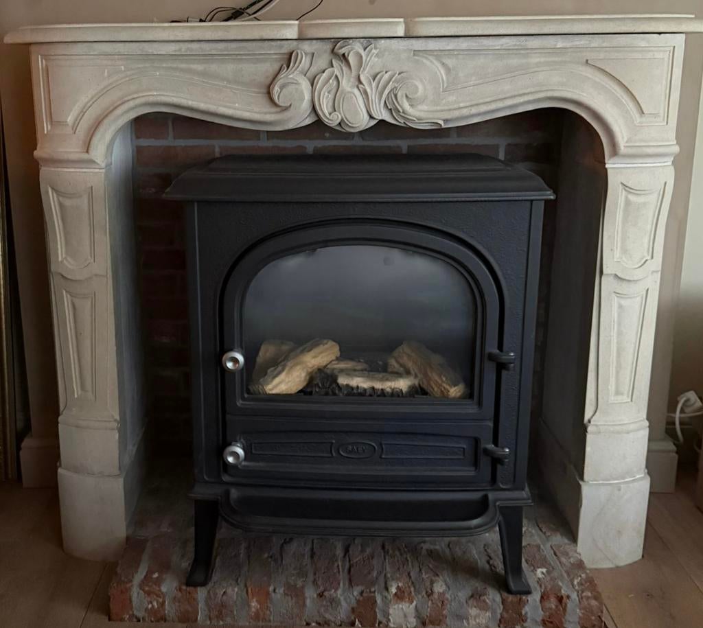 SAEY 94 gaskachel 9kW, in heel goede staat, Huis en Inrichting, Haarden, Gebruikt, Gashaard, Ophalen