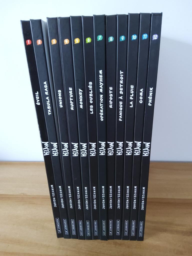 Klaw - tomes 1 à 12 - Jurion / Ozanam, Livres, BD, Comme neuf, Jurion / Ozanam