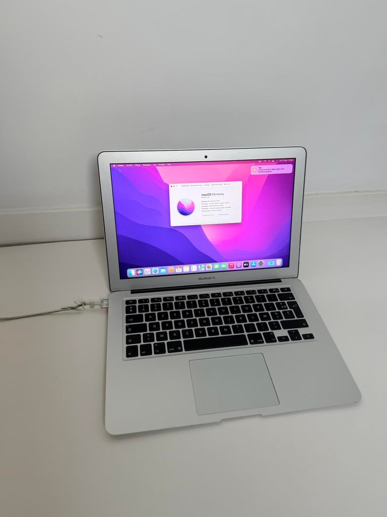 Macbook Air 13 Inch 1.8 Ghz, Informatique & Logiciels, Enlèvement, Comme neuf, MacBook