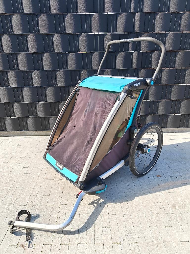 Thule fietskar Chariot Lite 2, Ophalen, Gebruikt, Opvouwbaar, 20 tot 40 kg