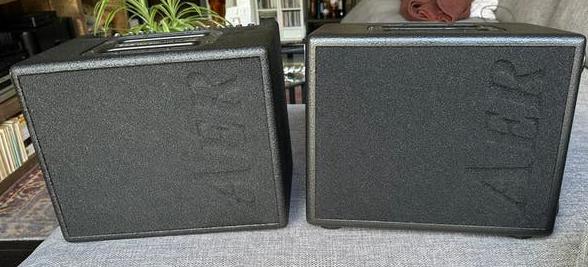 AER Compact 60/3 + AER AG 8/3 Actieve Monitor 60 watt, Muziek en Instrumenten, Versterkers | Bas en Gitaar, Ophalen, Zo goed als nieuw