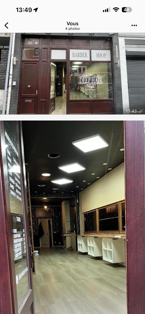 Rez de chaussée commercial à louer, Immo, 35 tot 50 m², Brussel