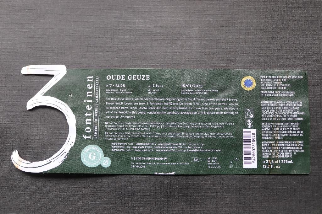 bier etiket, Verzamelen, Ophalen of Verzenden, Gebruikt, Overige typen, Overige merken