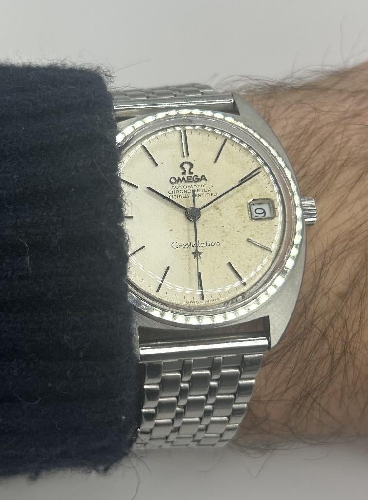 Constellation Omega, Bijoux, Sacs & Beauté, Montres | Hommes, Utilisé, Montre-bracelet, Omega, Acier, Acier, Enlèvement ou Envoi