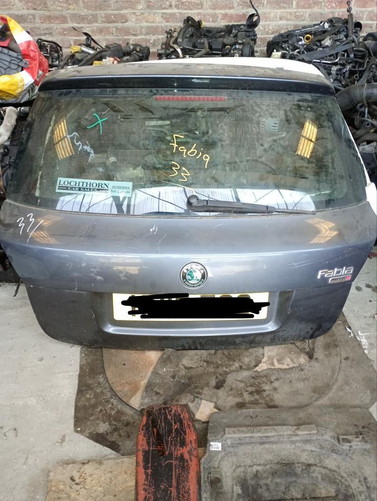 Skoda Fabia hatchback kofferbak, Auto-onderdelen, Carrosserie, Ophalen, Skoda