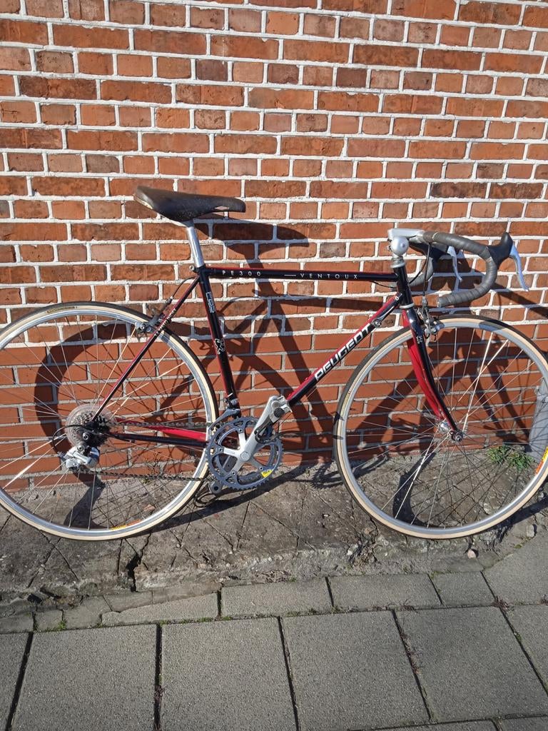 Retro koers fiets Peugeot Ventoux, Ophalen