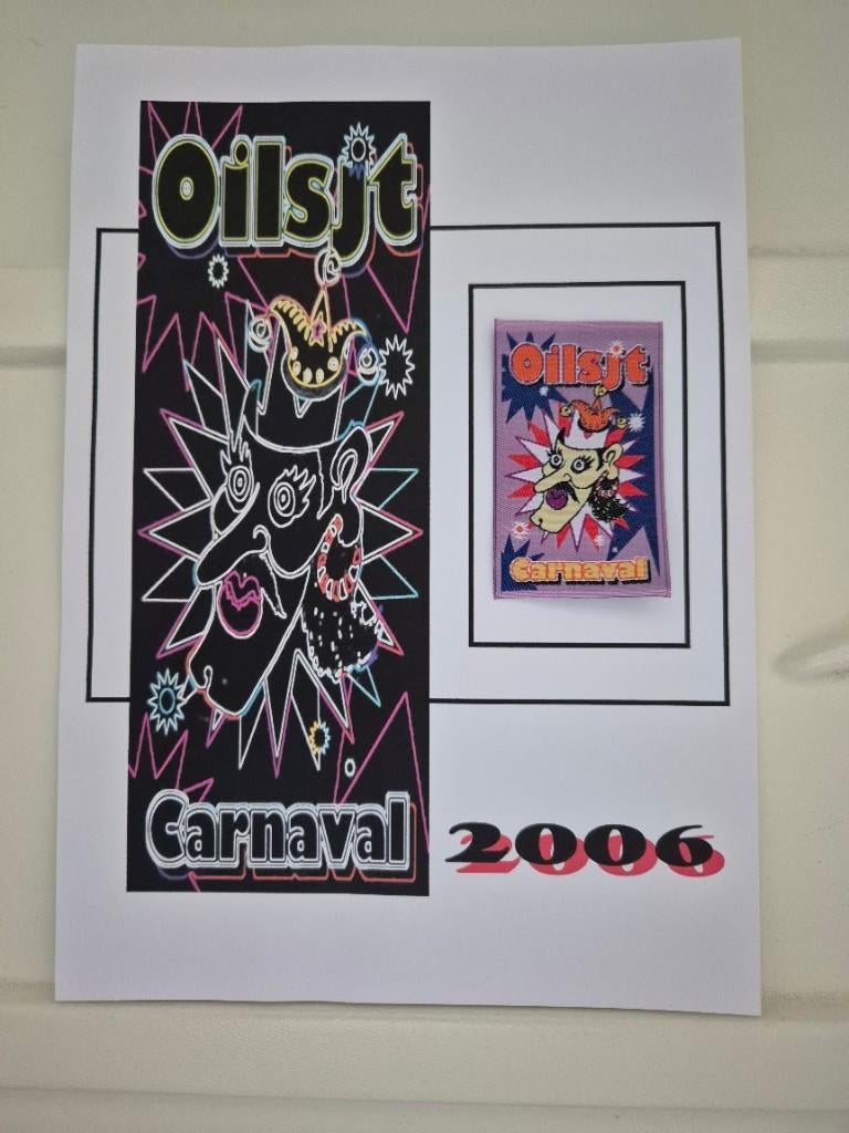 Carnaval Aalst nominette Oilsjt carnaval 2006, Verzamelen, Speldjes, Pins en Buttons, Ophalen of Verzenden, Nieuw