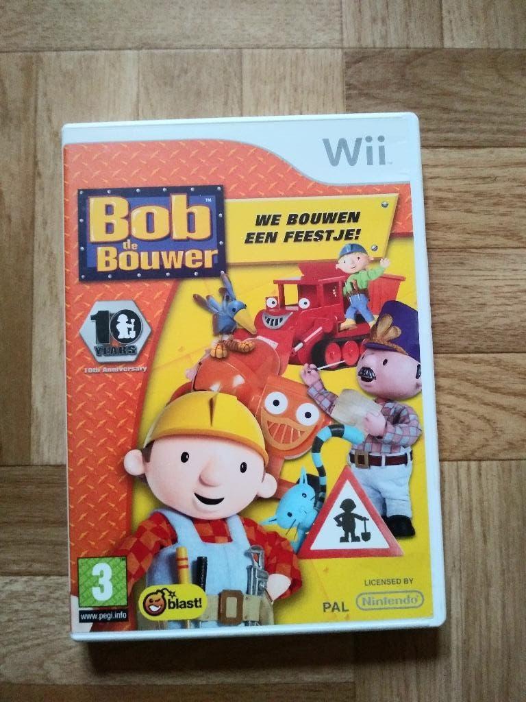 Bob de bouwer, we bouwen een feestje voor Wii of Wii u, Games en Spelcomputers, Games | Nintendo Wii, Puzzel en Educatief, Eén computer