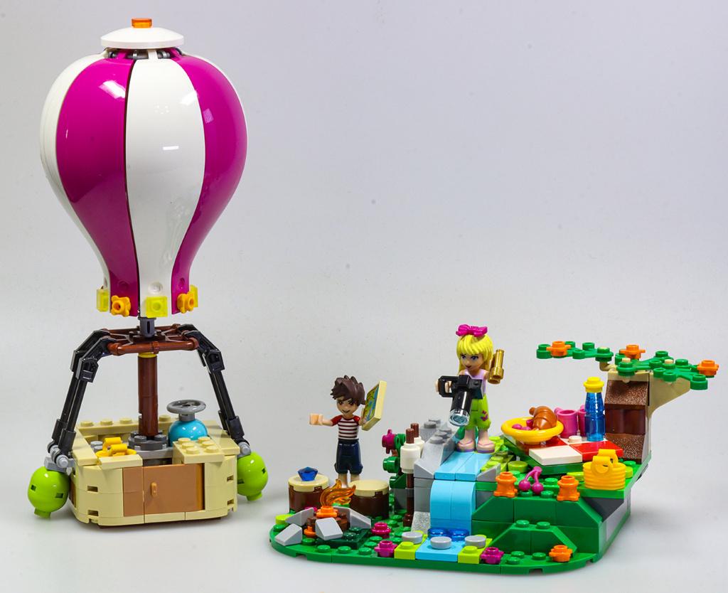 Lego Friends 41097 Heartlake luchtballon volledige set, Ophalen, Gebruikt