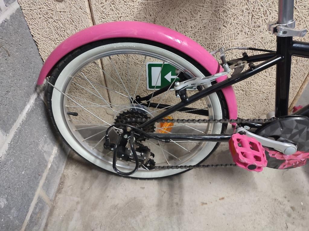 Velo ville enfant BTWIN 500 20 pouces 7-10 ans, Vélos & Vélomoteurs, B’twin, Comme neuf, Vitesses, 20 pouces