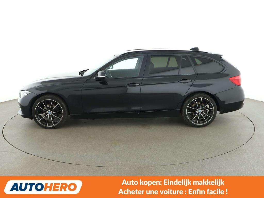 BMW 3 Serie 316 316d Advantage (bj 2019), Auto's, Electronic Stability Program (ESP), Euro 6, 116 pk, Zwart