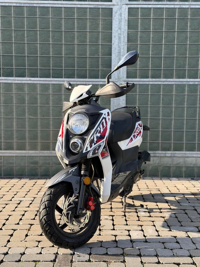 Sym Crox A klasse 2016, Fietsen en Brommers, Scooters | SYM, Ophalen, Overige modellen, Klasse A (25 km/u), Zo goed als nieuw