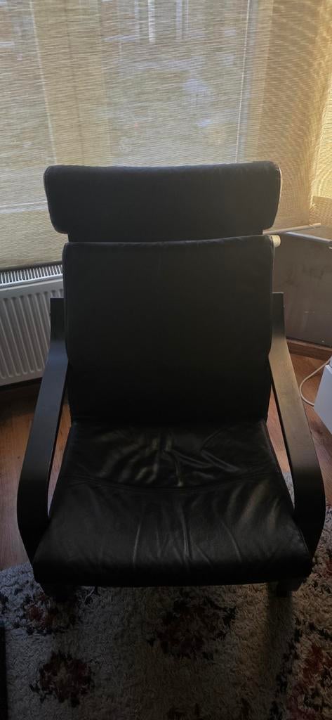 Lederen fauteuil, Leer