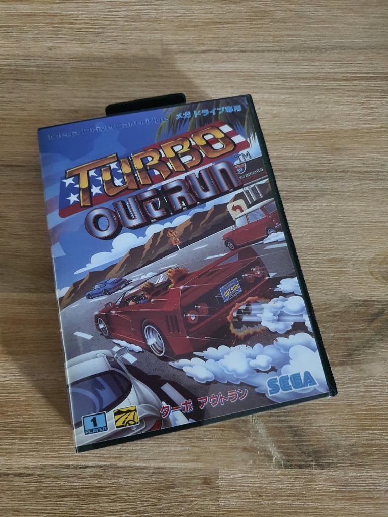 Sega megadrive turbo outrun, Games en Spelcomputers, Ophalen