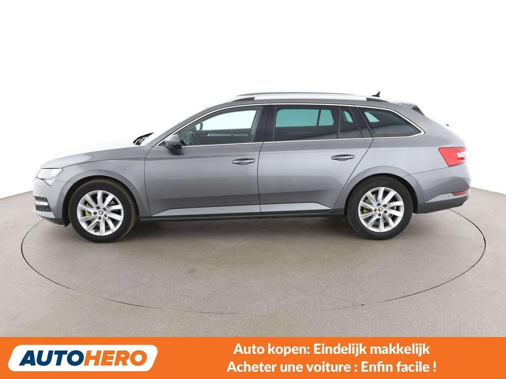 Skoda Superb 1.5 TSI ACT Ambition (automatique), Autos, Skoda, Argent ou Gris, Achat, 5 portes, Tissu