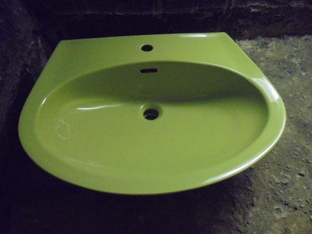 handwasbak groen, Ophalen, Gebruikt, 50 tot 100 cm, Minder dan 100 cm