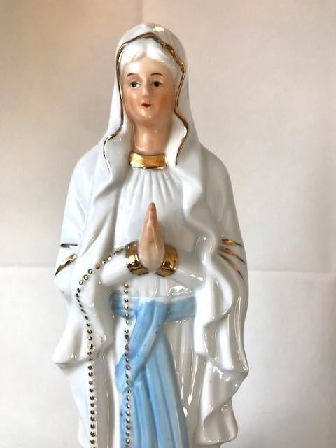Notre-Dame Lourdes Porcelaine Marie H 31 vintage✨😍💑🤗👌, Enlèvement ou Envoi