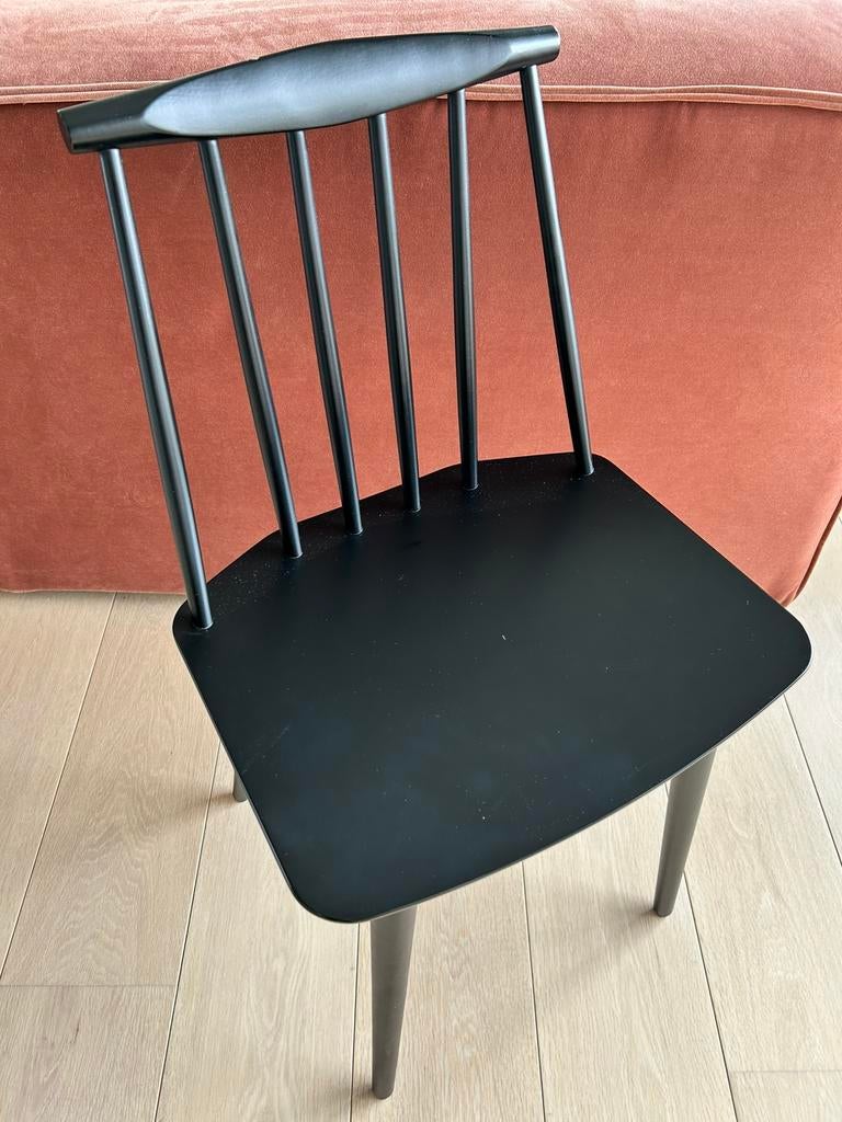HAY J-Series 77 Chair (zwart), Huis en Inrichting, Ophalen, Gebruikt, Zwart, Design