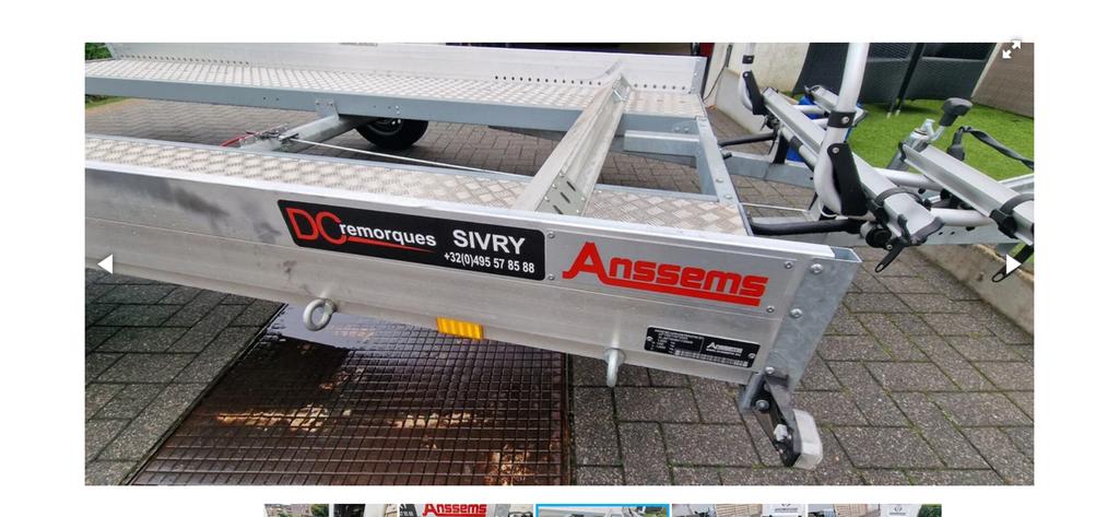 Autotrailer 1300kg, Ophalen