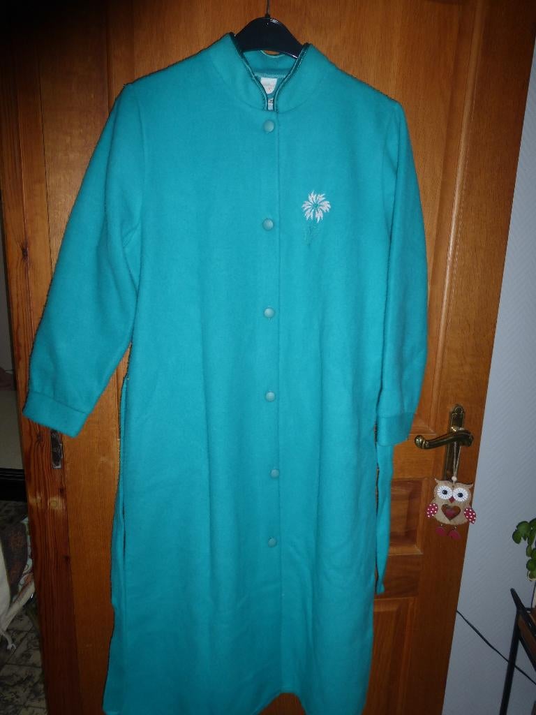 Long peignoir femme T: M, Enlèvement ou Envoi, Comme neuf, Vert