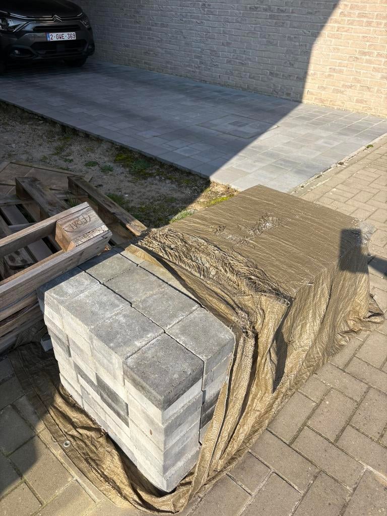Klinkers 15x15x6 196 stuks, Enlèvement, Comme neuf, Briques