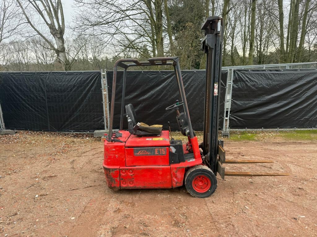 Heftruck Linde E15., Ophalen, Linde, Heftruck, 1000 tot 2000 kg