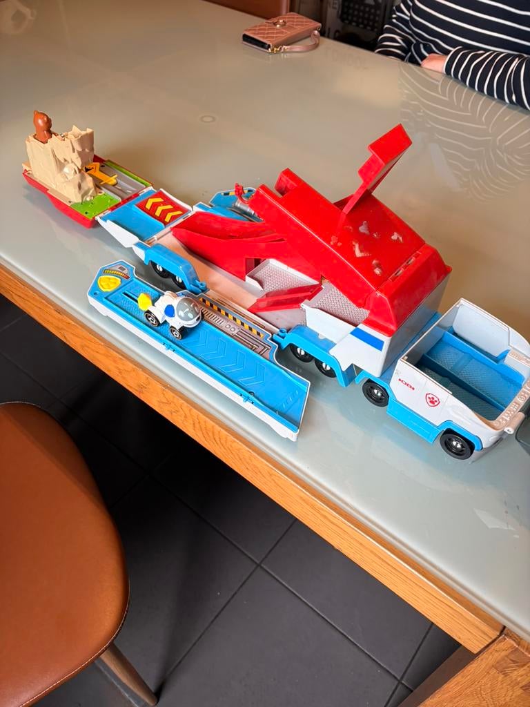 Paw patrol race bus, Kinderen en Baby's, Ophalen, Gebruikt