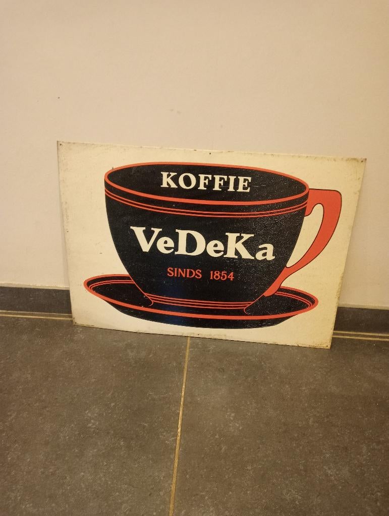 Panneau publicitaire pour le café, Enlèvement, Utilisé, Panneau publicitaire