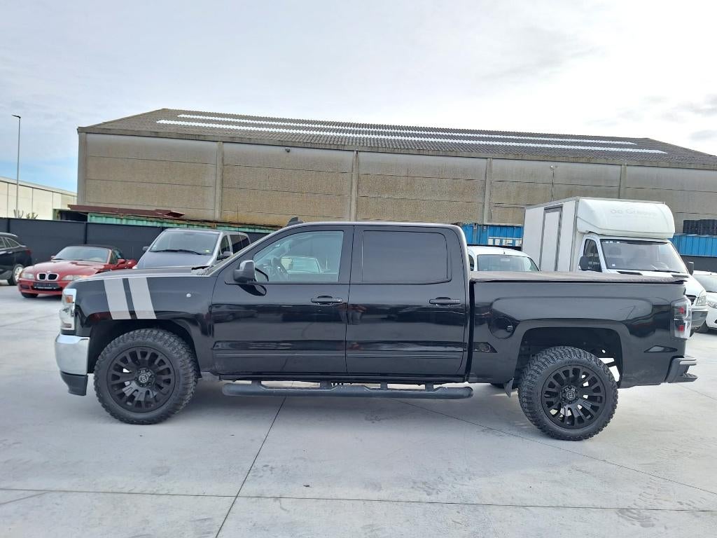 Chevrolet Silverado 5.3L EcoTec3 V8  | Automaat | 89dkm, Auto's, Automaat, Achterwielaandrijving, Zwart, Leder