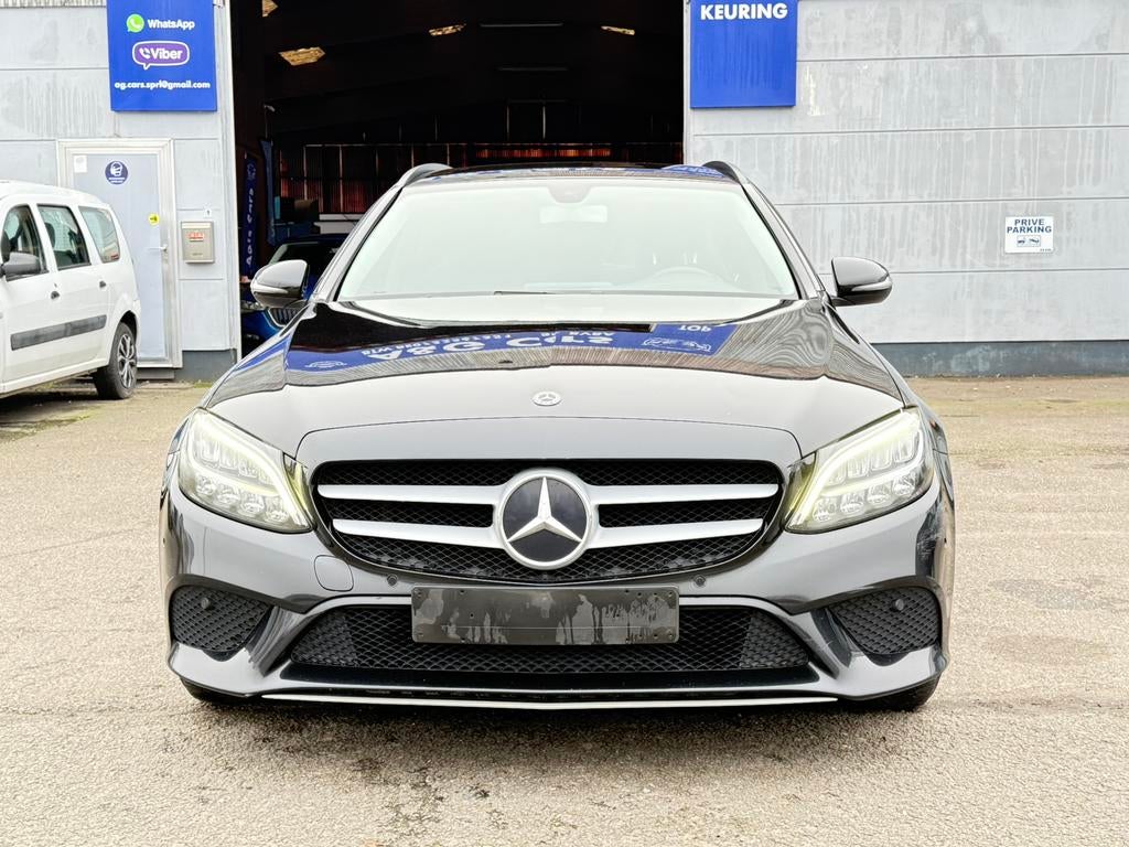 Mercedes C200d Automaat 2018 110kw Euro 6, Auto's, Automaat, 4 cilinders, Zwart, Bedrijf