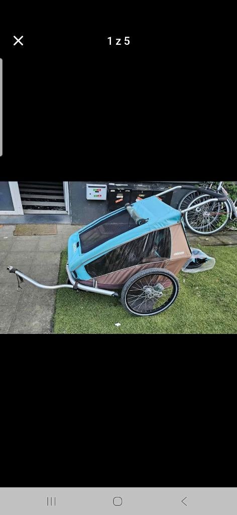 Croozer, Ophalen, Zo goed als nieuw, Kinderkar, Croozer