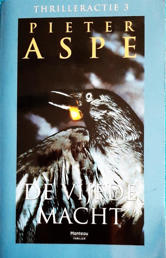 Te koop: Spannend boek"De vijfde macht" van P.Aspe, Boeken, Thrillers, Gelezen, Ophalen