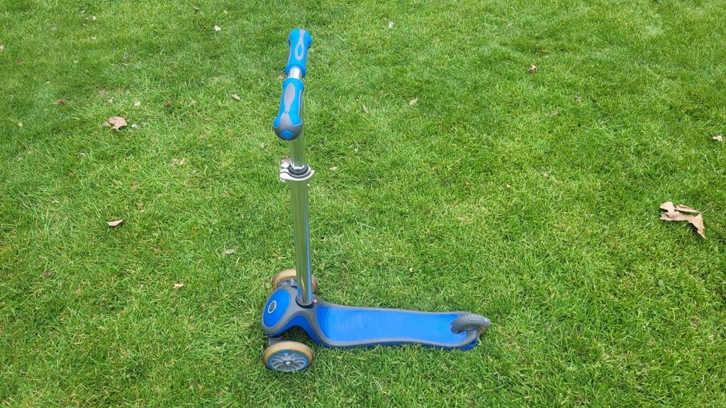 Step 3-wiel Globber Primo blauw, Fietsen en Brommers, Steps, Ophalen, Gebruikt, Gewone step, Globber