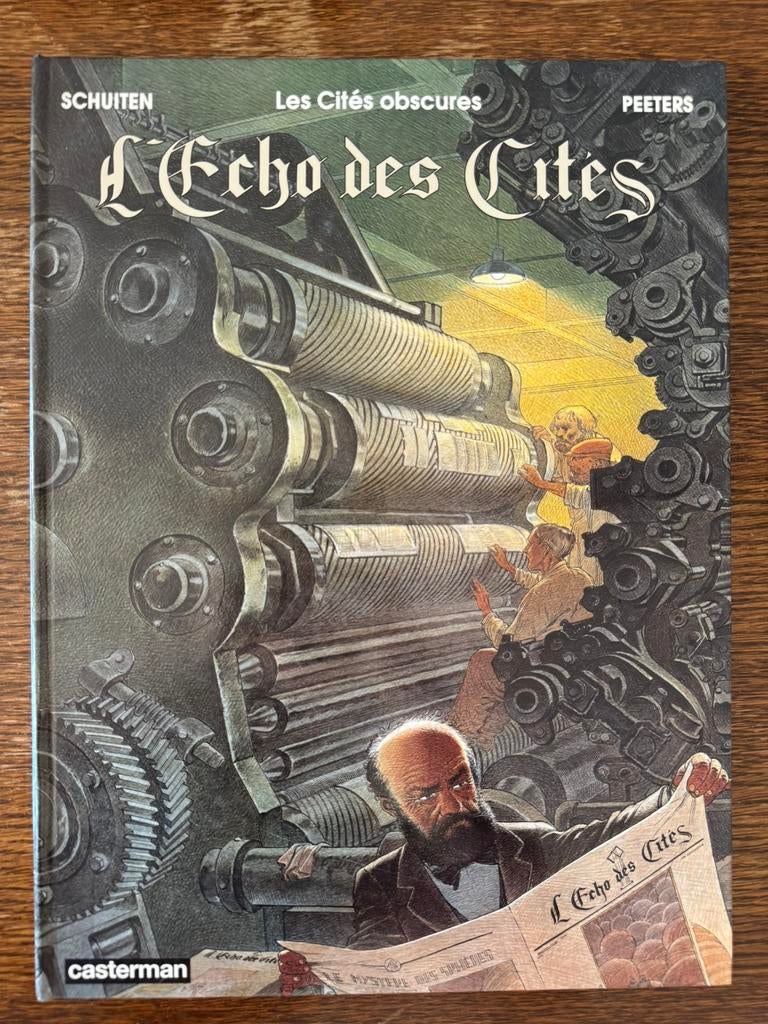 Schuiten & Peeters / L’écho des cités / Les cités obscures, Livres, BD, Enlèvement ou Envoi
